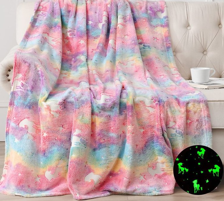 Double Sided Flannel Luminous Blanket