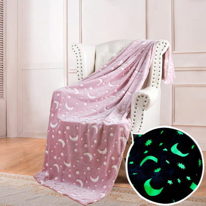 Double Sided Flannel Luminous Blanket