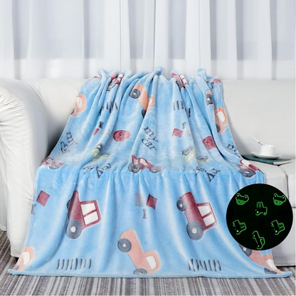 Double Sided Flannel Luminous Blanket