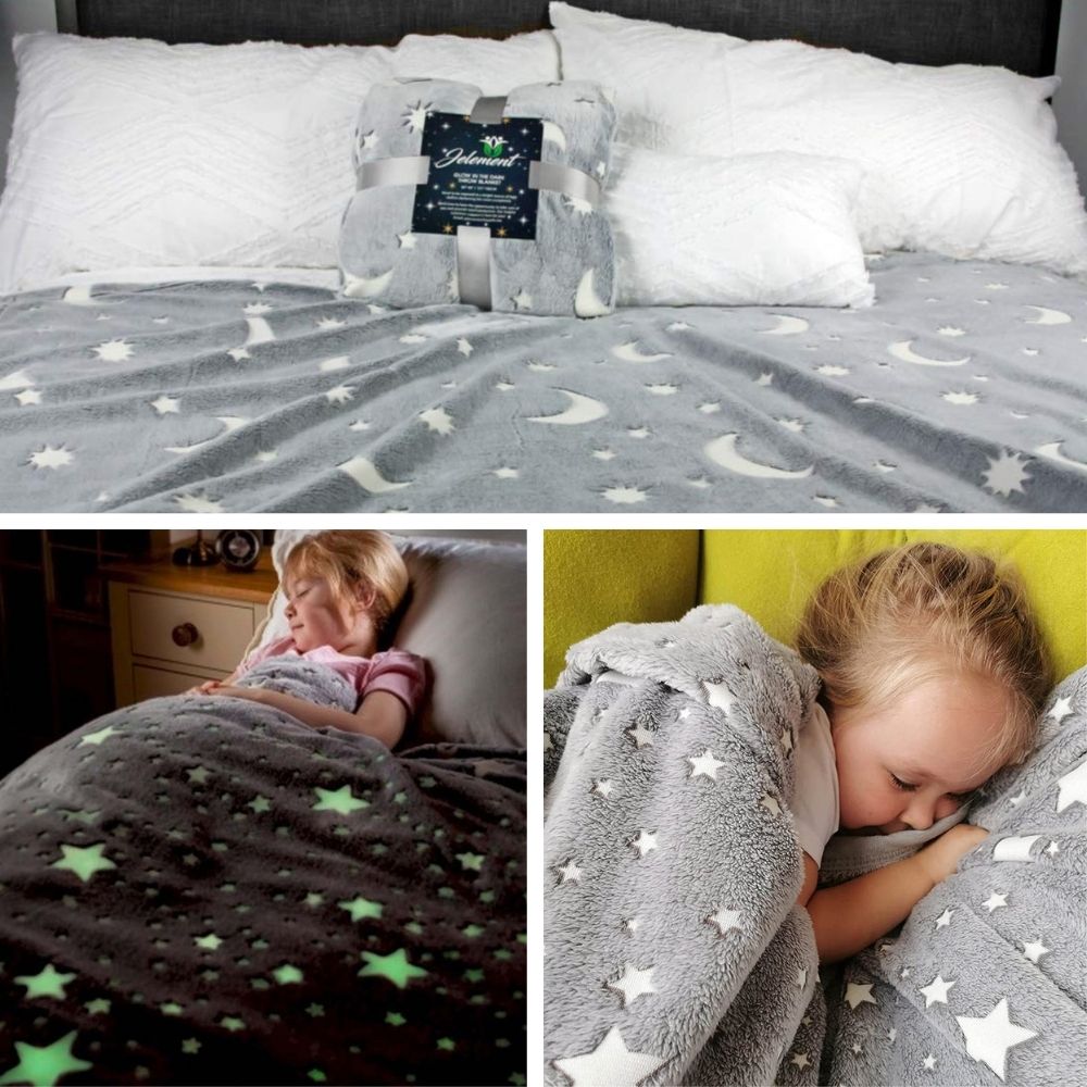 Double Sided Flannel Luminous Blanket